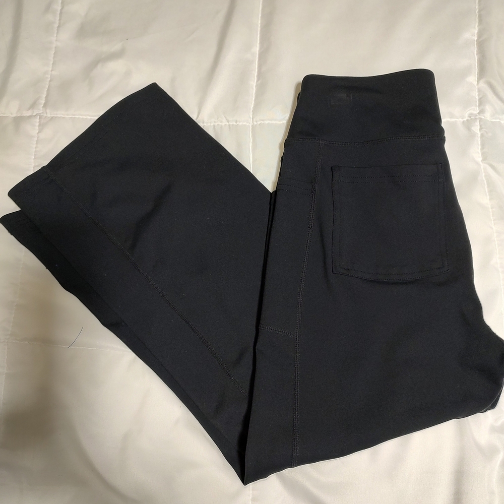 Skechers  Go walk Black Cropped Performance Pants